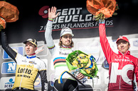 2016 GentWevelgem, Podium, 1st PeterSAGAN(SVK-TNK), 2ndSepVANMARCKE(BEL-TLJ), 3rd ViacheslavKUZNETSOV(RUS-KAT)