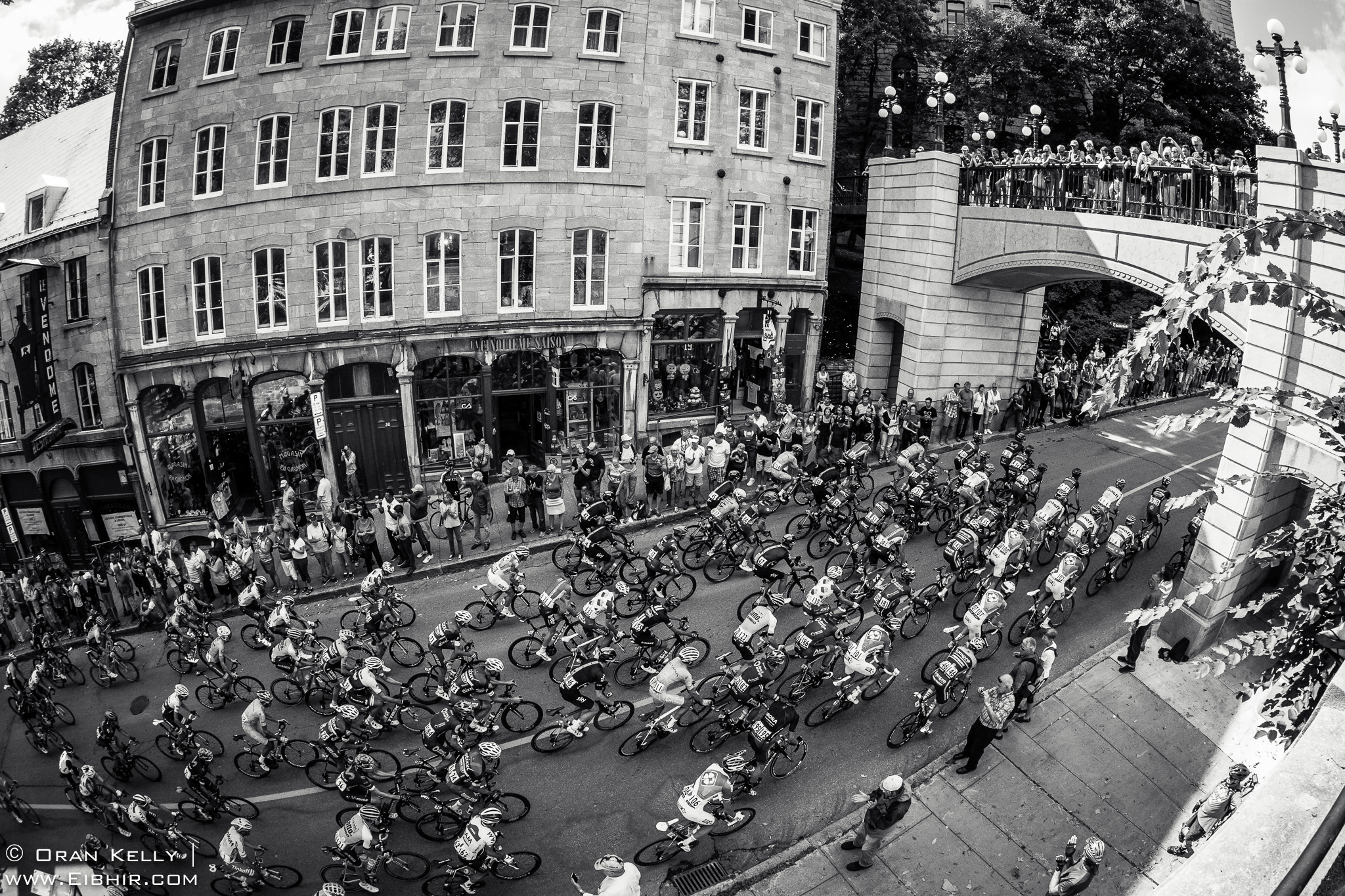 2016 Grands Prix Cyclistes de Québec et de Montréal, Quebec Race, Peloton race through Porte Prescott